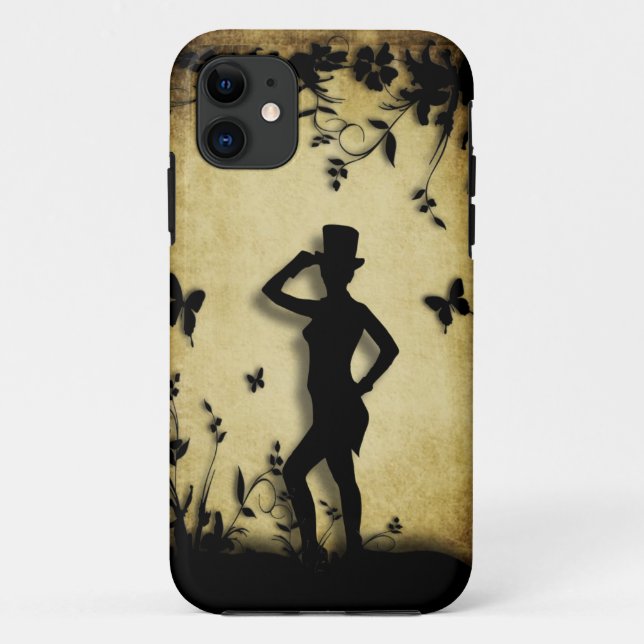 Funda De Case-Mate Para iPhone Baile Rústico Simple (Reverso)