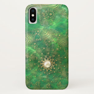Funda Para iPhone X Bajo el estuche-mate para iPhone de Emerald Sea