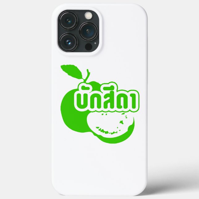 Funda De Case-Mate Para iPhone Bak Sida・Farang escrito en Thai Isaan Dialect. (Reverso )