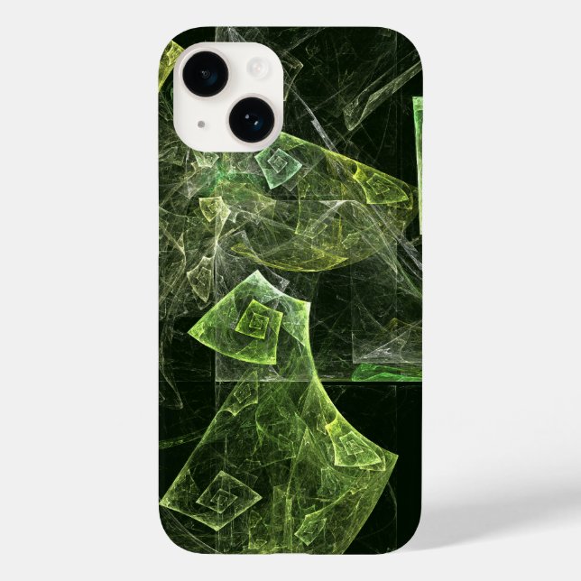 Funda De Case-Mate Para iPhone Balanza torcida Resumen Arte (Reverso )