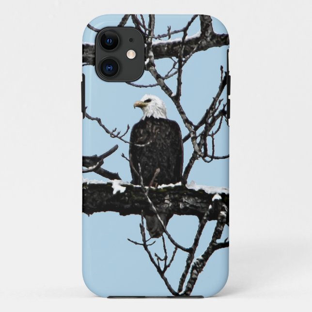 Funda De Case-Mate Para iPhone Bald Eagle (Reverso)