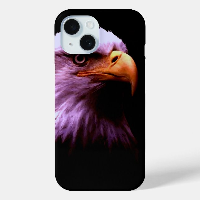 Funda De Case-Mate Para iPhone Bald Eagle (Reverso )