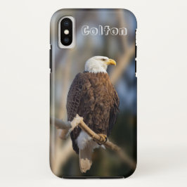 Funda Para iPhone XS Bald Eagle