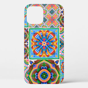 Funda Para iPhone 12 Baldosas cerámicas, mayólica, ornamentabstracta, á