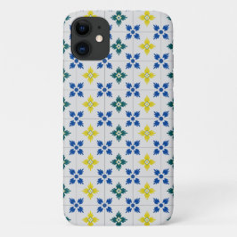 Funda Para iPhone 11 Baldosas de bonito de Lisboa o azulejo