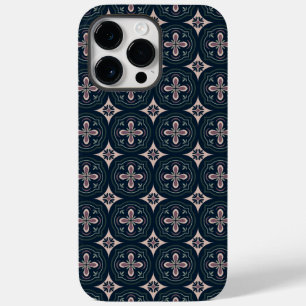 Funda Para iPhone 14 Pro Max De Case-Mate Baldosas Geométricas Florales Terrosas