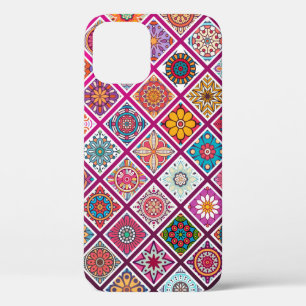 Funda Para iPhone 12 Baldosas marroquíes de Mandala
