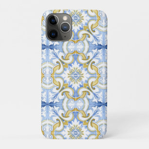 Funda Para iPhone 11 Pro Baldosas mediterráneas, mayólica, siciliana