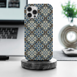 Funda Para iPhone 15 Pro Max Baldosas mediterráneas, portuguesas, azulejo, mall