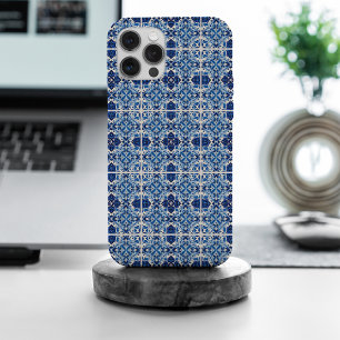 Funda Para iPhone 15 Pro Max Baldosas mediterráneas, portuguesas, azulejo, mall