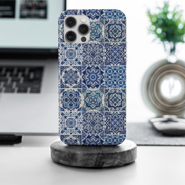 Funda De Case-Mate Para iPhone Baldosas mediterráneas, portuguesas, azulejo, mall (Subido por el creador)