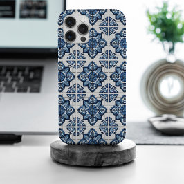 Funda Para iPhone 15 Pro Max Baldosas mediterráneas, portuguesas, azulejo, mall
