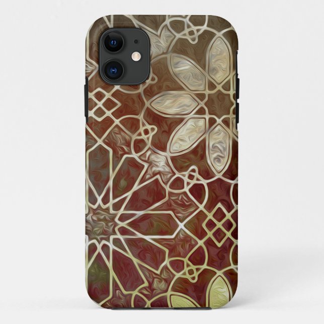 Funda De Case-Mate Para iPhone Baldosas místicas II (Reverso)