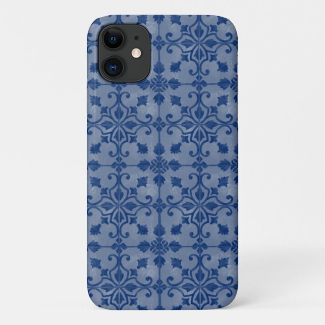 Funda De Case-Mate Para iPhone Baldosas portuguesas (Reverso)