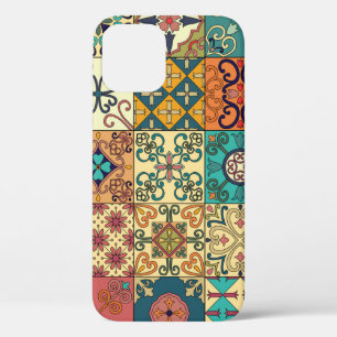 Funda Para iPhone 12 Baldosas portuguesas: Estilo Azulejo sin inconveni