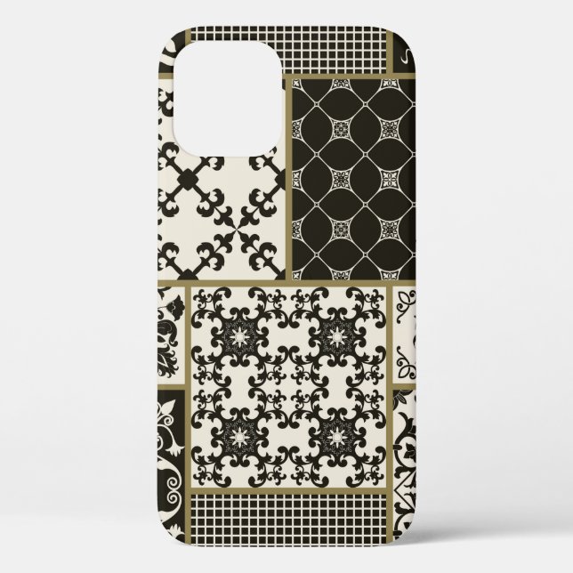 Funda De Case-Mate Para iPhone Baldosas sin costura con el Islam, el árabe, el in (Reverso )
