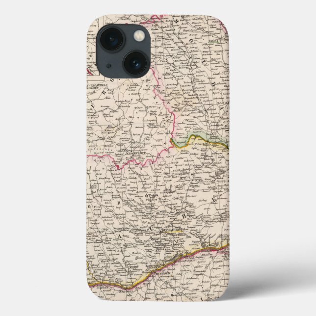 Funda De Case-Mate Para iPhone Balkan Peninsula, Turkey, Romania (Reverso)
