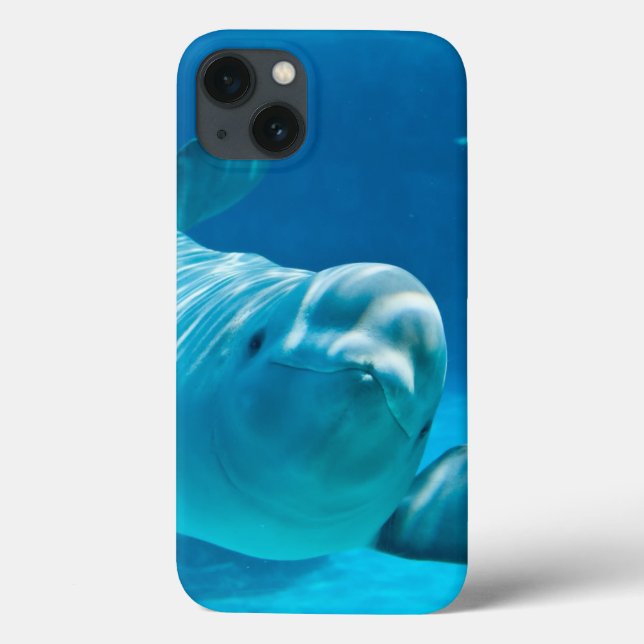 Funda De Case-Mate Para iPhone Ballena de la beluga (Reverso)