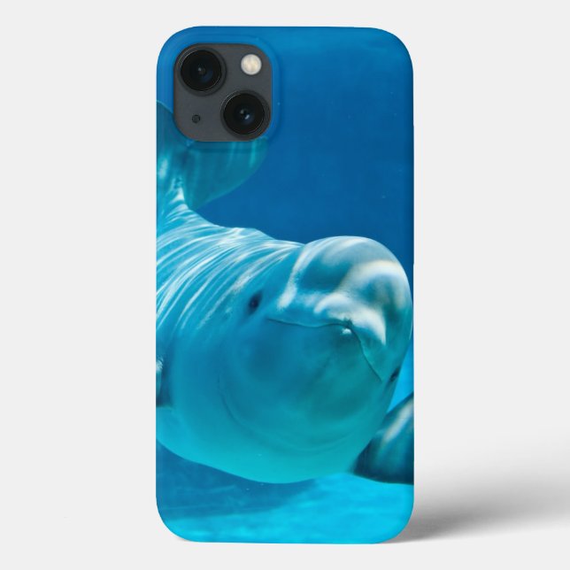 Funda De Case-Mate Para iPhone Ballena de la beluga (Reverso)