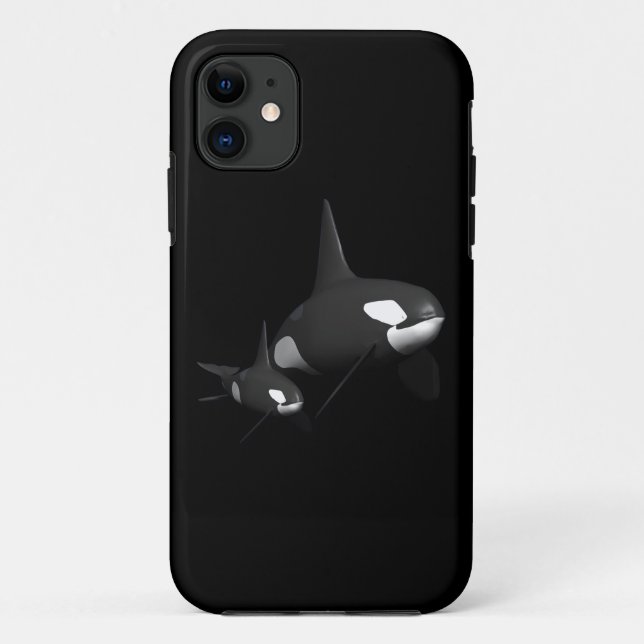 Funda De Case-Mate Para iPhone Ballena de Momma (Reverso)