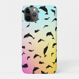 Funda Para iPhone 11 Pro ballena de tiburón de pez sombra en el océano degr