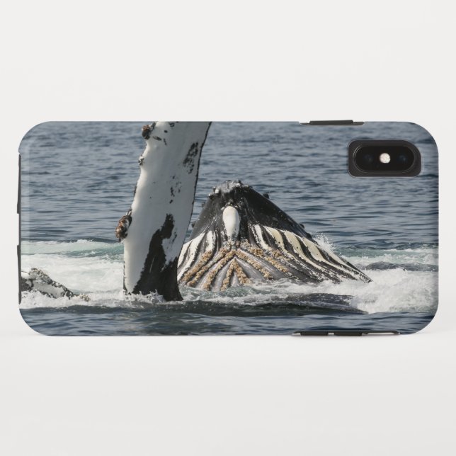 Funda De Case-Mate Para iPhone Ballena jorobada (Reverso (horizontal))