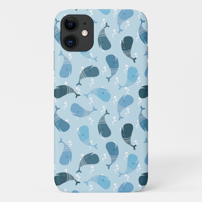 Funda De Case-Mate Para iPhone Ballenas (Reverso)