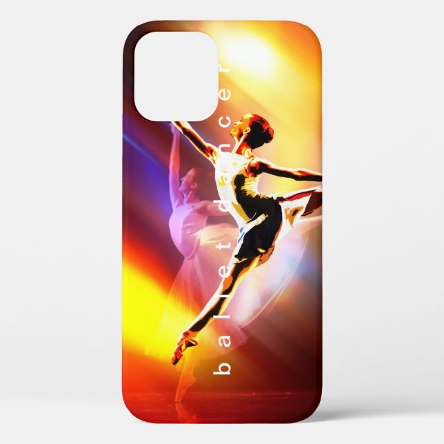 Funda De Case-Mate Para iPhone Ballerina Painting (Reverso )