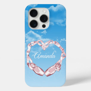 Funda Para iPhone 15 Pro Ballet de amor (personalizado)