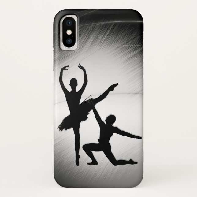 Funda De Case-Mate Para iPhone Ballet Pareja Danza (Reverso)