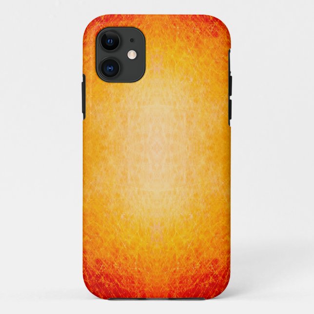 Funda De Case-Mate Para iPhone Balón de fuego resplandeciente (Reverso)