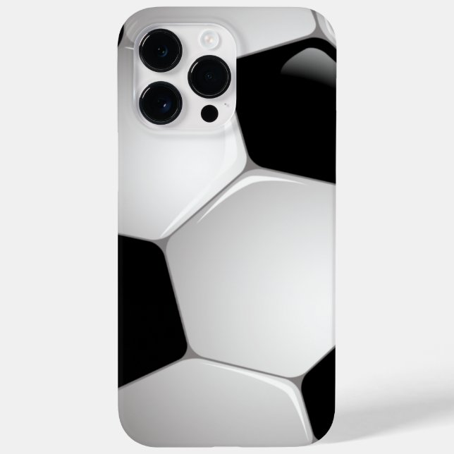 Funda De Case-Mate Para iPhone Balón de fútbol (Reverso)