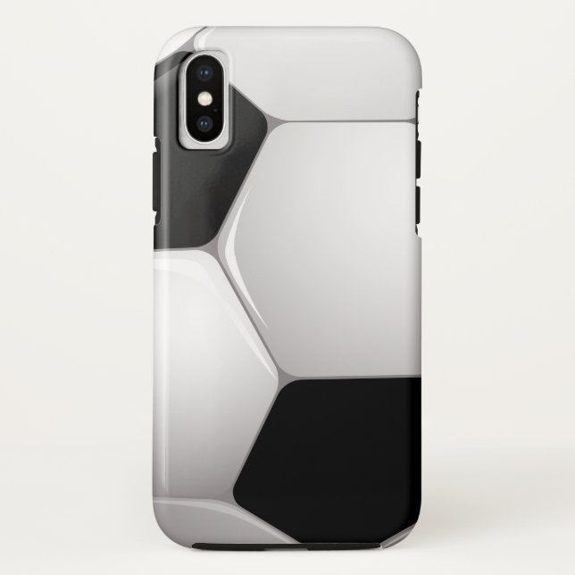 Funda De Case-Mate Para iPhone Balón de fútbol (Reverso)