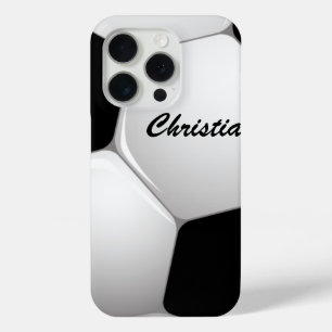 Funda Para iPhone 15 Pro Balón de fútbol adaptable del fútbol