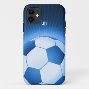 title_seo2 Balón de fútbol azul personalizado (fútbol)