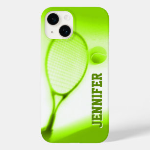 Funda Para iPhone 14 De Case-Mate Balón de tenis y raqueta deportes caja de iphone v