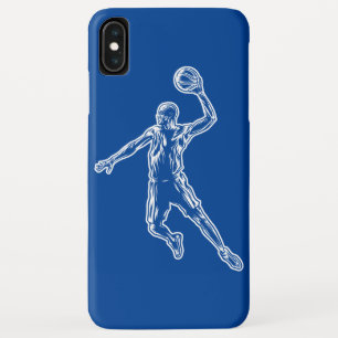 Funda Para iPhone XS Max Baloncestista Slam Dunk Light Design