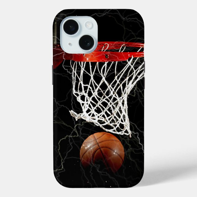 Funda De Case-Mate Para iPhone Baloncesto (Reverso )
