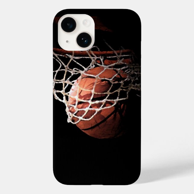 Funda De Case-Mate Para iPhone Baloncesto (Reverso )