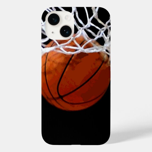 Funda De Case-Mate Para iPhone Baloncesto (Reverso )
