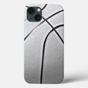 Funda Para iPhone 13 Baloncesto blanco y negro