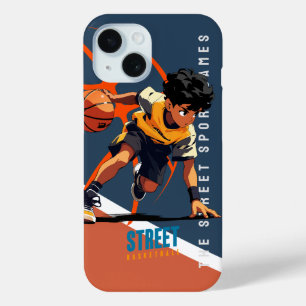 Funda Para iPhone 15 Baloncesto Callejero