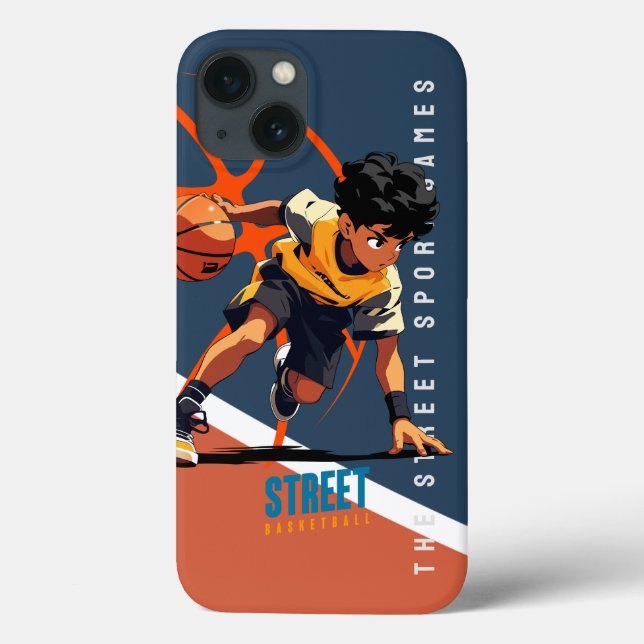 Funda De Case-Mate Para iPhone Baloncesto Callejero | (Reverso)