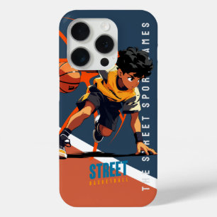 Funda Para iPhone 15 Pro Baloncesto Callejero  