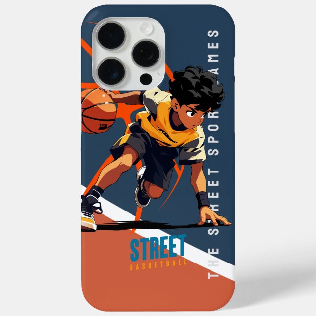 Funda De Case-Mate Para iPhone Baloncesto Callejero | (Reverso )