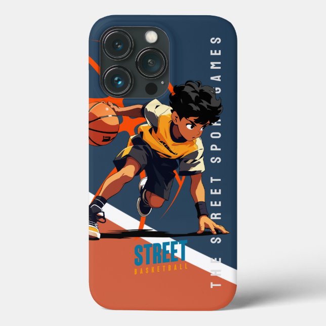 Funda De Case-Mate Para iPhone Baloncesto Callejero | (Reverso )