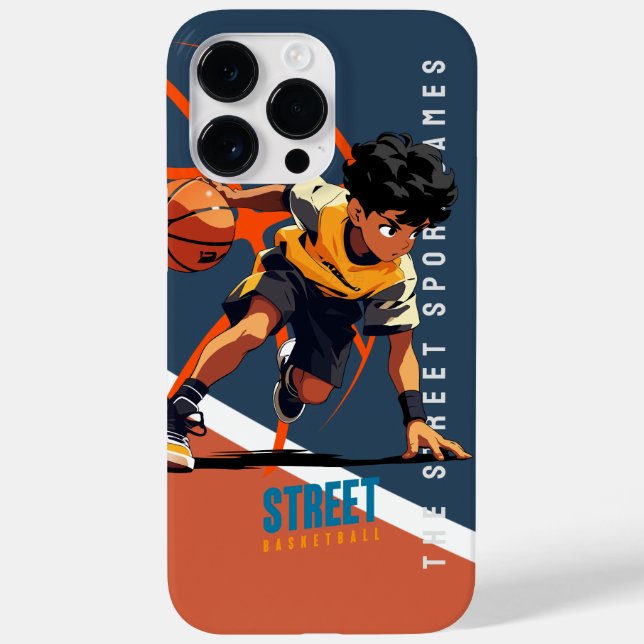 Funda De Case-Mate Para iPhone Baloncesto Callejero | (Reverso)