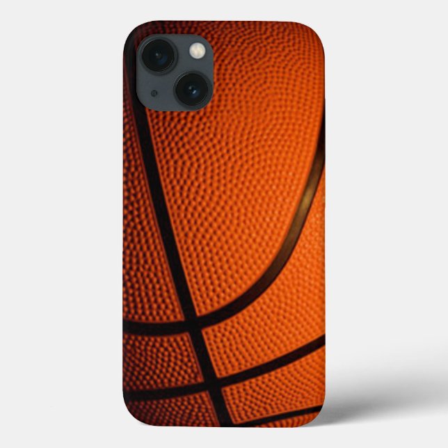 Funda De Case-Mate Para iPhone Baloncesto de estilo único (Reverso)