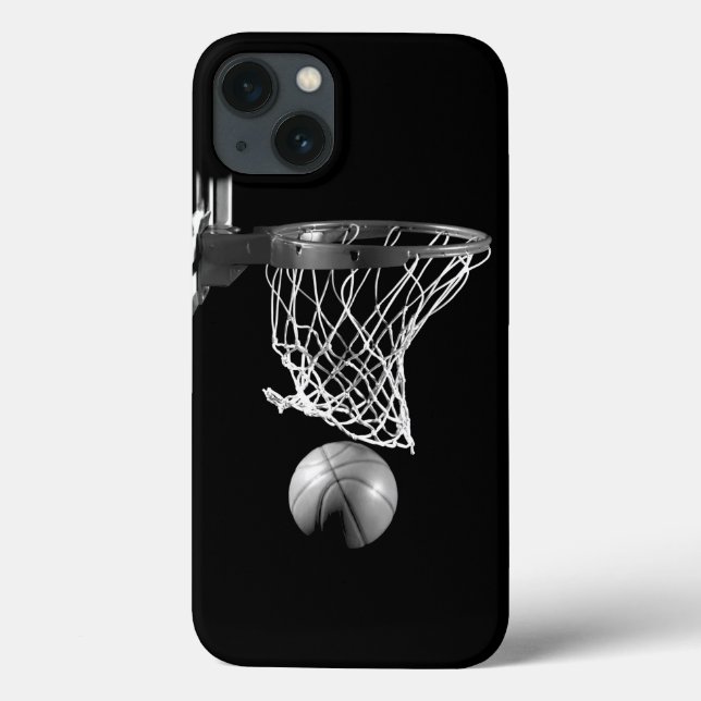 Funda De Case-Mate Para iPhone Baloncesto de estilo único (Reverso)