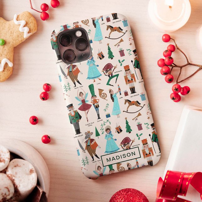 Funda De Case-Mate Para iPhone Baloncesto de nutcracker | Festividades Navidades  (Subido por el creador)